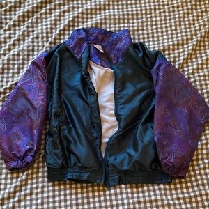 Wilson Kids Jacket in Purple and Black